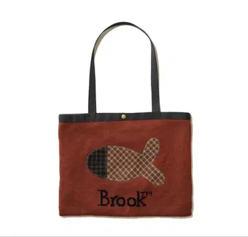 Brook 토트백 (오렌지)