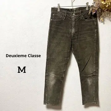 두지엠 클라세 스트레치 코듀로이 팬츠 다크 브라운 데님 M