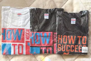 HOW TO SUCCEED 티셔츠 3개