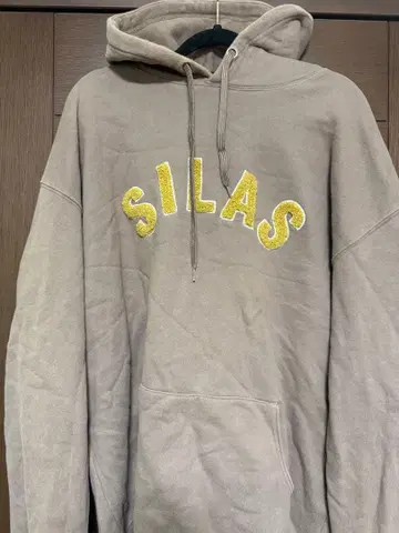 SILAS 후드티 코튼 로고
