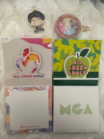Mrs. GREEN APPLE 제일복권 4점 세트