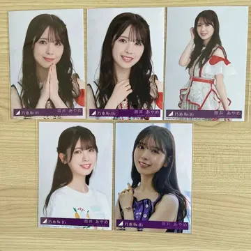노기자카46 츠츠이 아야메 브로마이드 5장 세트