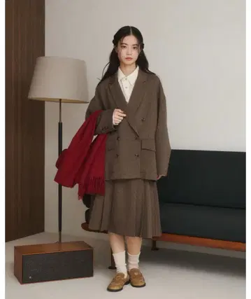 moi tytto 오버 사이즈 테일러드 자켓