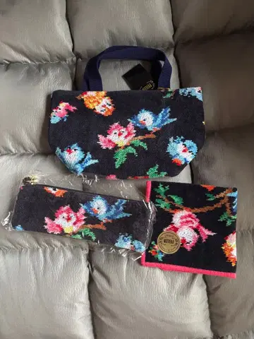 FEILER 꽃무늬 토트백 세트