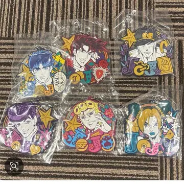 [ 6종 컴프 ] 제일복권 죠죠 월드 J상 러버 참