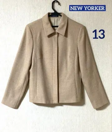 NEW YORKER 여성용 울/알파카 혼방 자켓 13