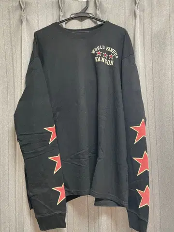VANSON 별 패턴 프린트 T셔츠 XXL