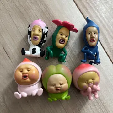 코비토즈칸 피규어 6체 세트 시크릿 토이 가챠