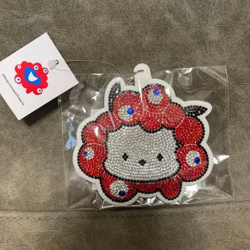 오사카 간사이 만박 한정판! 포차코 반짝이 키링