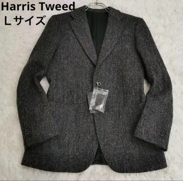 [새상품] 해리스 트위드 자켓 그레이 L 사이즈