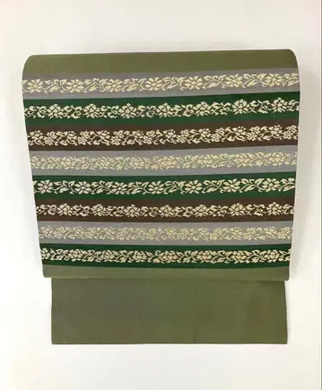 나고야 오비 순수 실크 중고 하자 있음