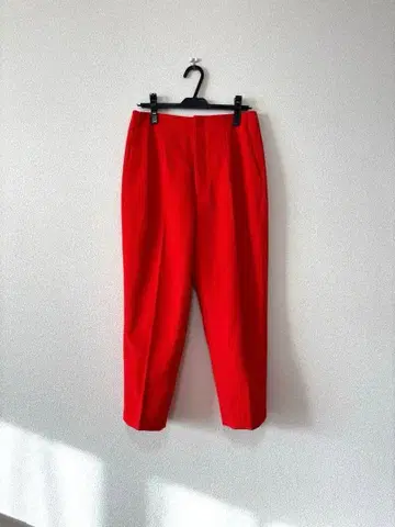 새상품급 Drawer 드로어 울 개버딘 테이퍼드 팬츠