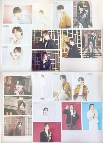 [ 익명 배송 ] M!LK 요시다 진토 브로마이드 20장 세트