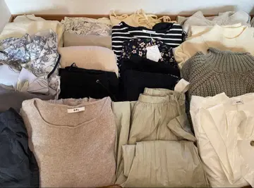 여성용 의류 세트 아우터 3점