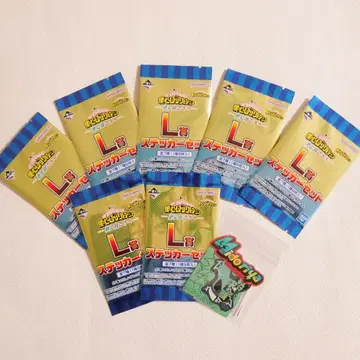 제일복권 나의 히어로 아카데미아 L상 스티커 세트