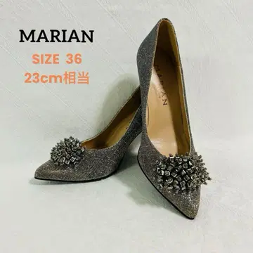 마리안 하이힐 글리터 라메 비쥬 파티 결혼식 식사 모임