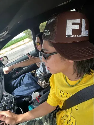 CACTUS JACK x FUTURA TRUCKER HAT greeny