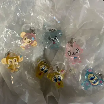 나루미야 캐릭터즈 메지루시 액세서리 7점 세트