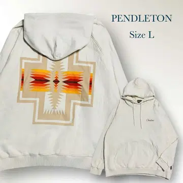 고품질 PENDLETON 백 프린트 디자인 후드티