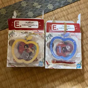 미세스 그린애플 제일복권 E상 아크릴 참 2종