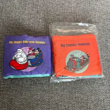 디즈니 리조트 캡슐 토이 에코백