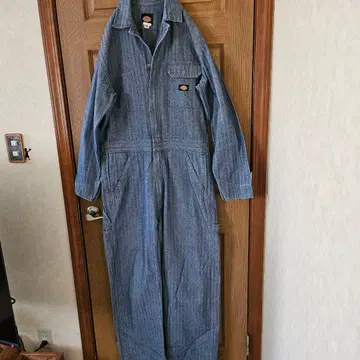 디키즈 히코리 올인원 워크 작업 오버롤