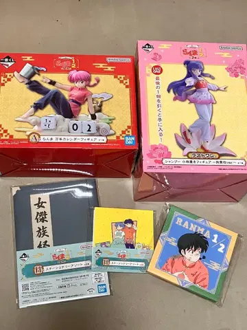 란마 1/2 피규어 세트 미개봉