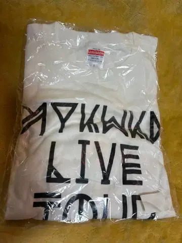 미야카와군 LIVE TOUR 티셔츠 L 사이즈 2018