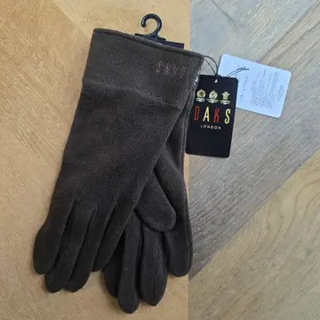 [ 새상품 ] DAKS 브라운 장갑 여성 장갑