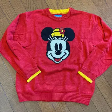 미니 니트 빨간색