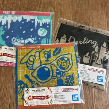 Mrs. GREEN APPLE 제일복권 자카드 타월 G상