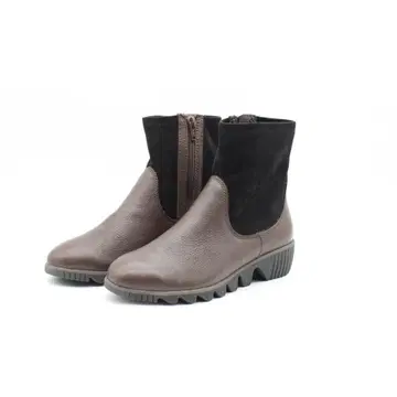 지아노 발렌티노 천연 가죽 콤비 소재 부츠 (35) 컨디션 최상