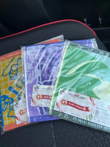 미세스 그린애플 제일복권 타월 3장 세트