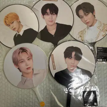 ENHYPEN 부채 5개 세트 선우/정원 낱개 판매 가능