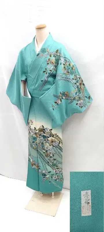 FN12079y 기모노 순수 실크 호몬기 츠지가하나 158~168cm