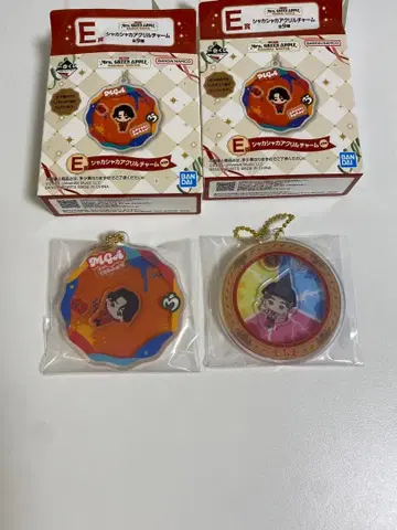 오오모리 모토키 2개 세트 제일복권 미세스 그린애플 E상 아크릴 참