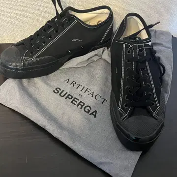 SUPERGA ARTIFACT 스페루가 스니커즈 블랙 40