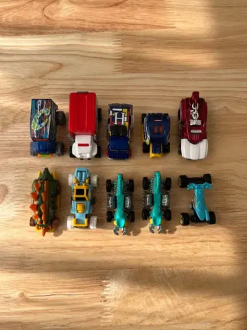 미니카 세트 10대 다양한 디자인