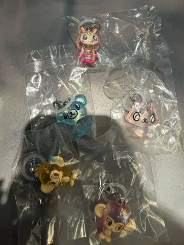 나루미야 캐릭터 메지루시 메조 피아노 캡슐 토이 5체 세트