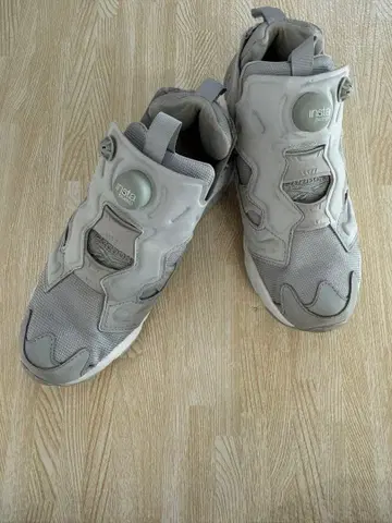 리복 신발 Reebok 펌프 퓨리 그레이 24.0cm