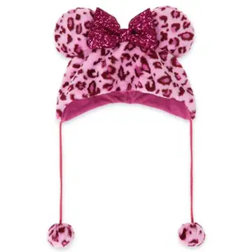 [ 익일 배송 ] 미니 레오파드 무늬 팬캡 핑크 가격 협의 가능