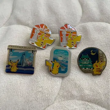 포켓몬 센터 지역 한정 핀즈 컬렉션 창 시리즈 오사카 피카츄