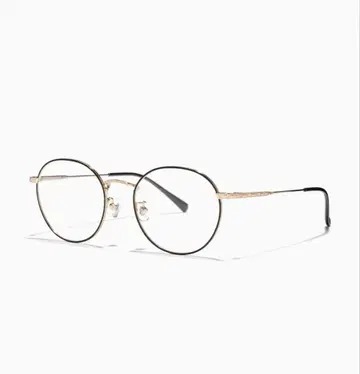 Modern Rim Metal [중안면 단축 안경] 브라운 렌즈