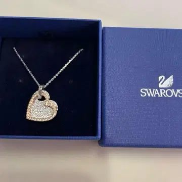 SWAROVSKI 하트 목걸이