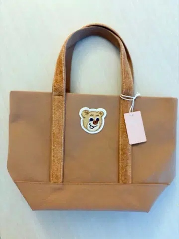 새상품 페이 토트 베어 베이지