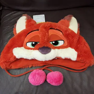 주토피아 닉 팬캡 폼폼 포함