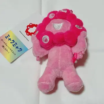 먀쿠먀쿠 최애 컬러 볼체인 마스코트 핑크