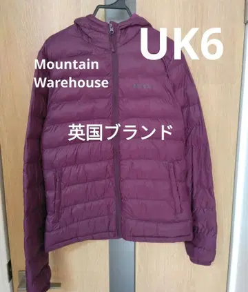 MOUNTAIN WAREHOUSE 퍼플 다운 자켓 UK6
