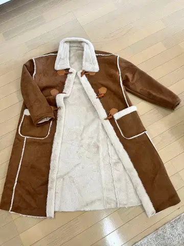 롱 기장 코트 사이즈 M 한국제