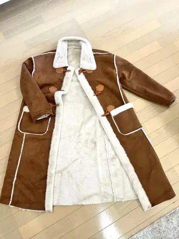 롱 기장 코트 사이즈 M 한국제